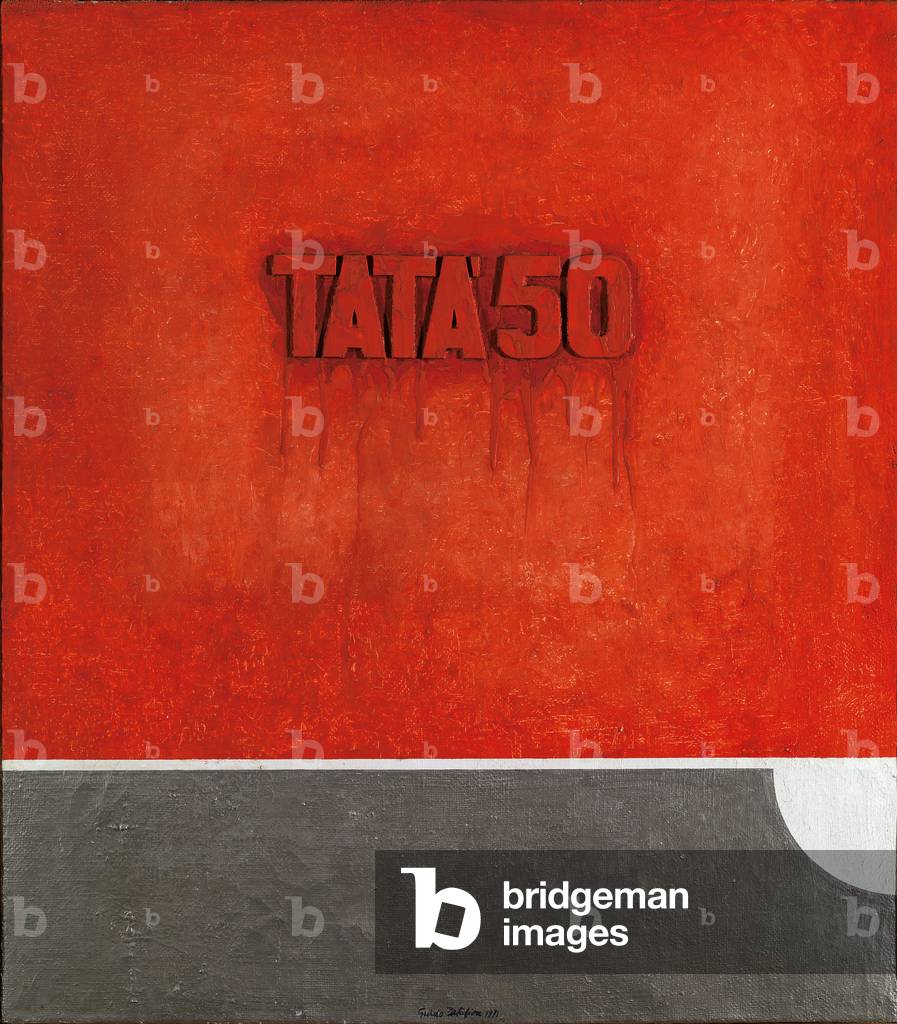 Tata 50 (Tata 50), 1971 (enamel on canvas)