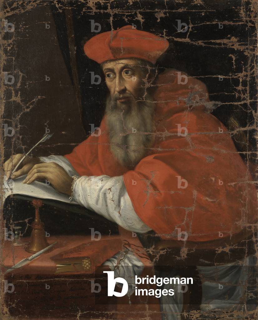 Portrait of a Dominican prelate (Ritratto di prelato domenicano), by an unknown author, 17th Century, oil on canvas, 97 x 75 cm