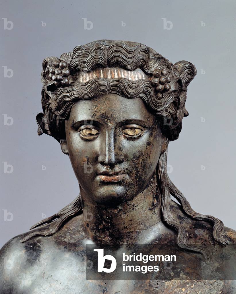 Statue of Dionysus, (bronze, lost wax casting)