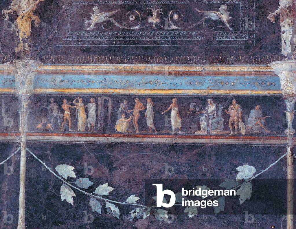 Frieze depicting a scene of judgment, 25 A.D. (mural)