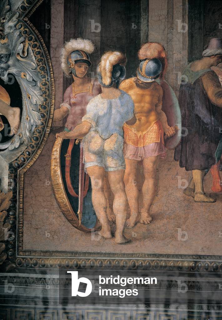 Thetis Entrusting Achilles to the King Lycomedes, 1550 (fresco)