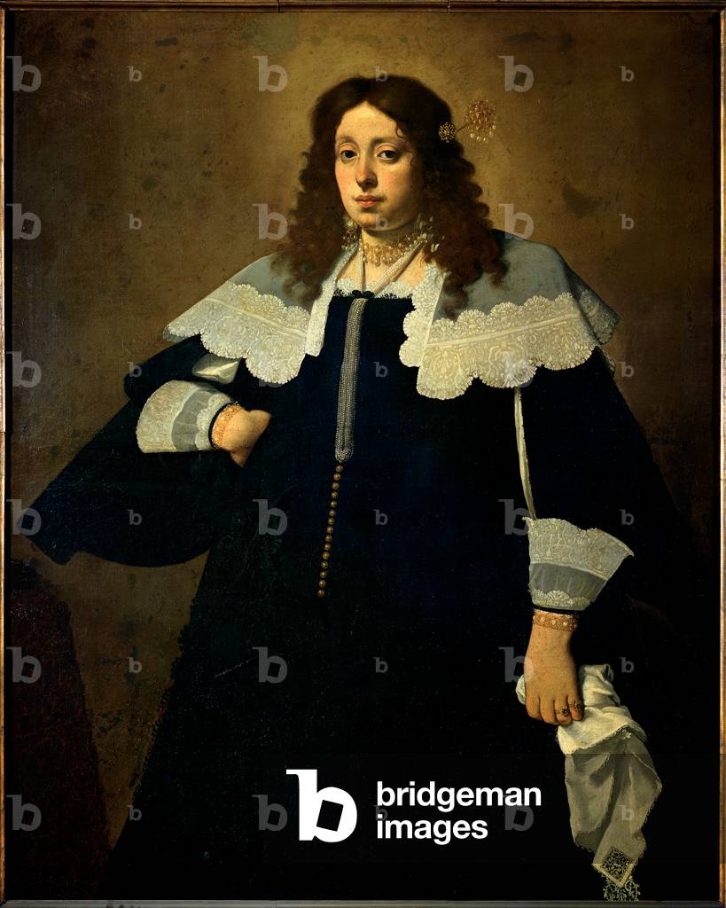 Lady with Handkerchief, 1640 (oil on canvas)