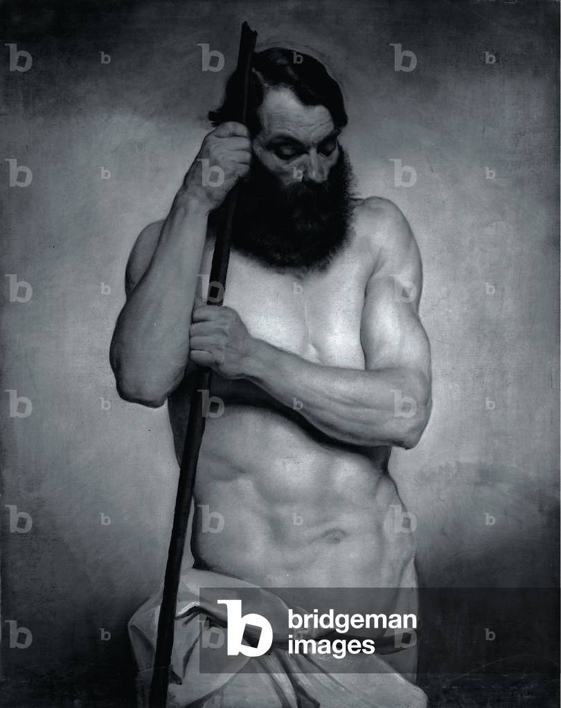 Academic Study of Nude, 1852 (oil on canvas)