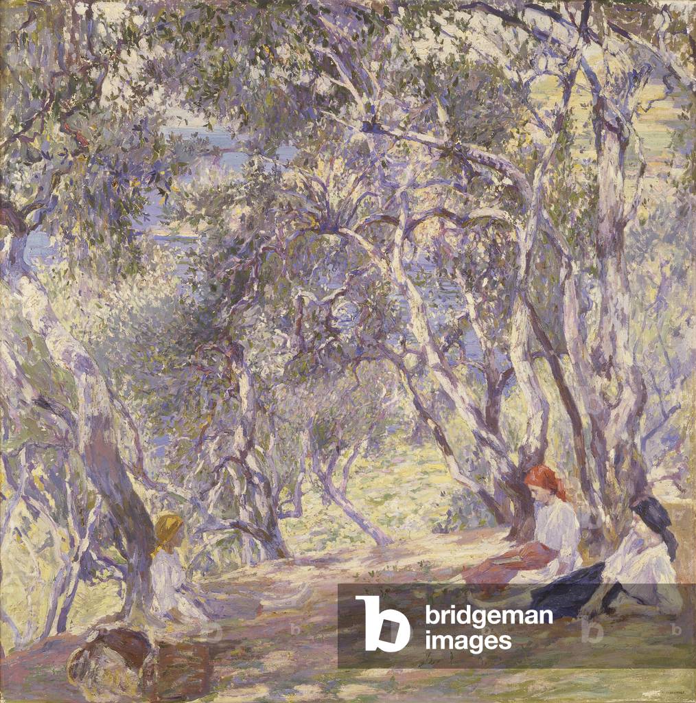 Among Olives, 1928 (oil on canvas)