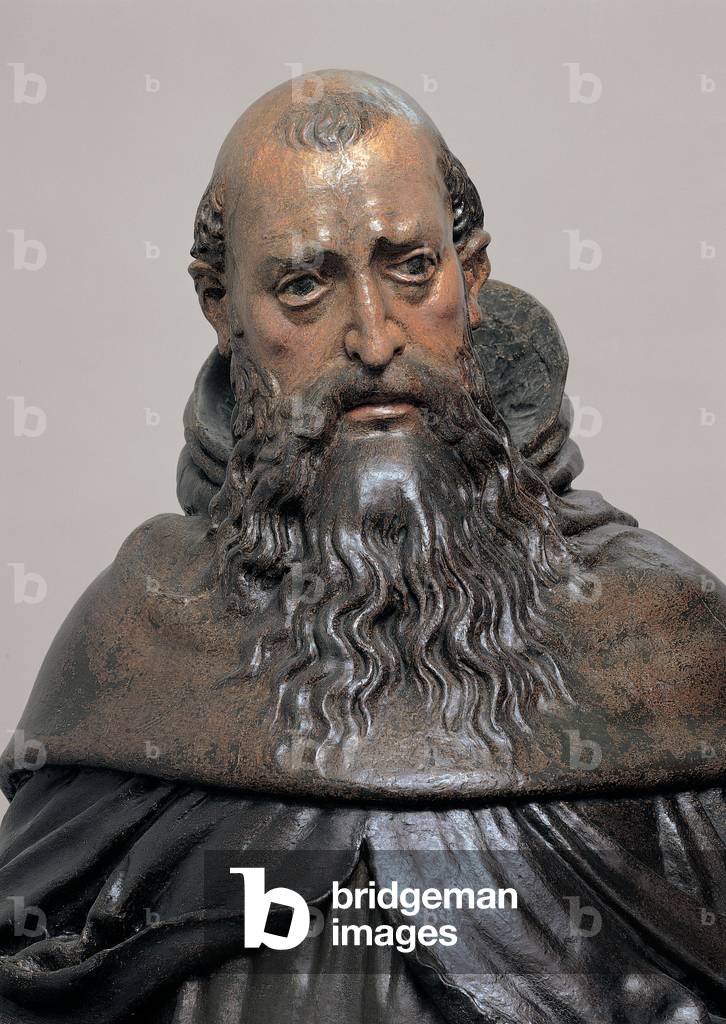 St Anthony the Abbot, 1482 - 1483 (wood carved and polychromed with tempera, full relief)
