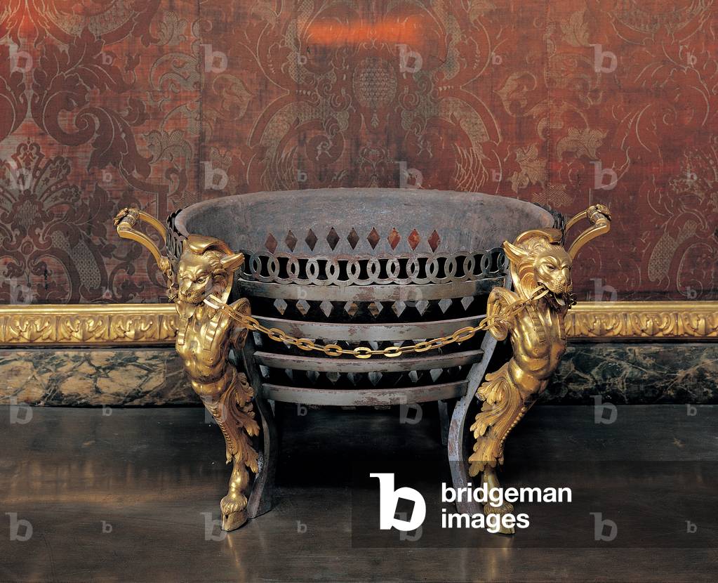 Brazier, 1806 (metal and gilded bronze)