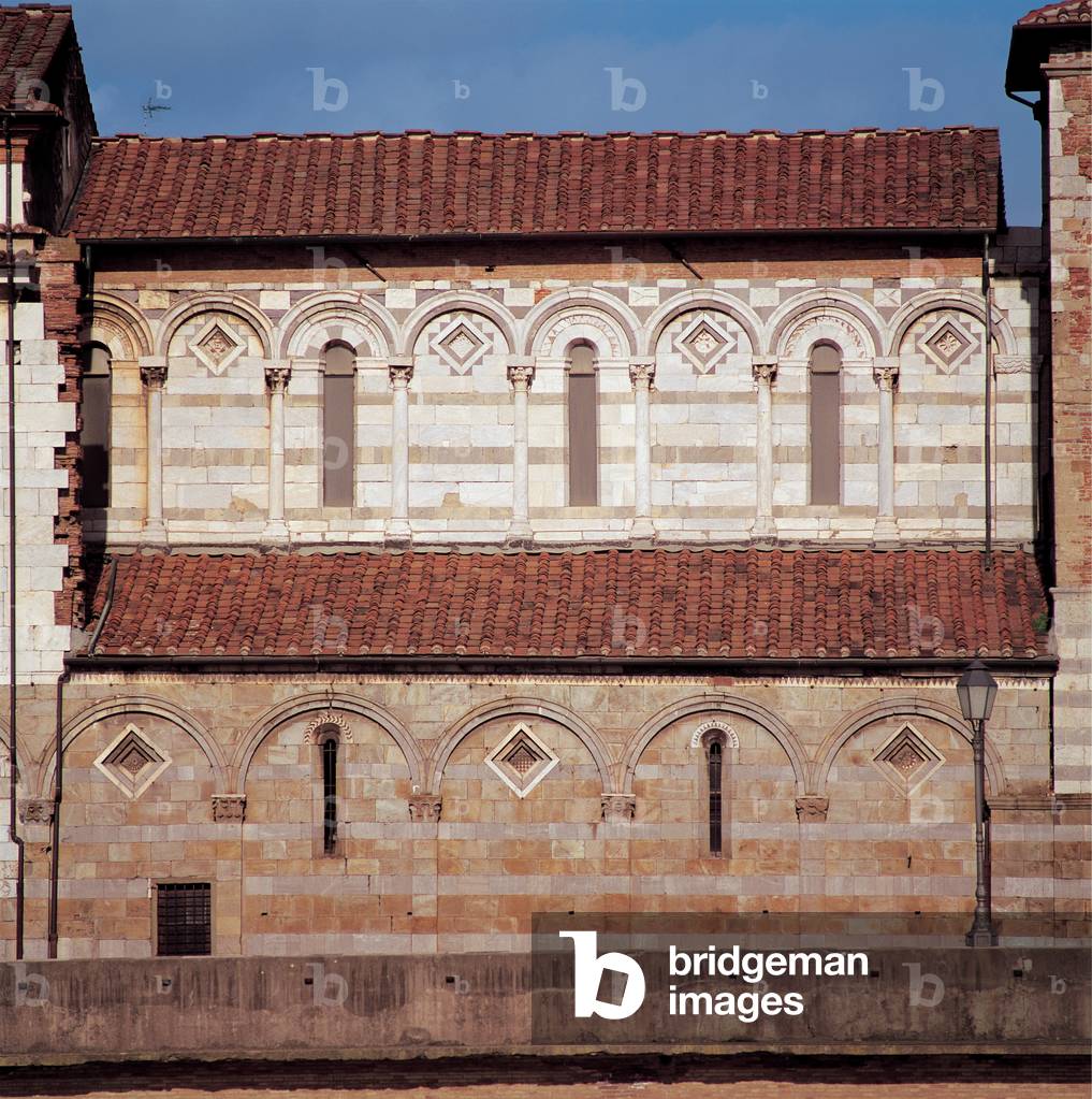 San Matteo in Soarta, Pisa, 1027 (white marble)