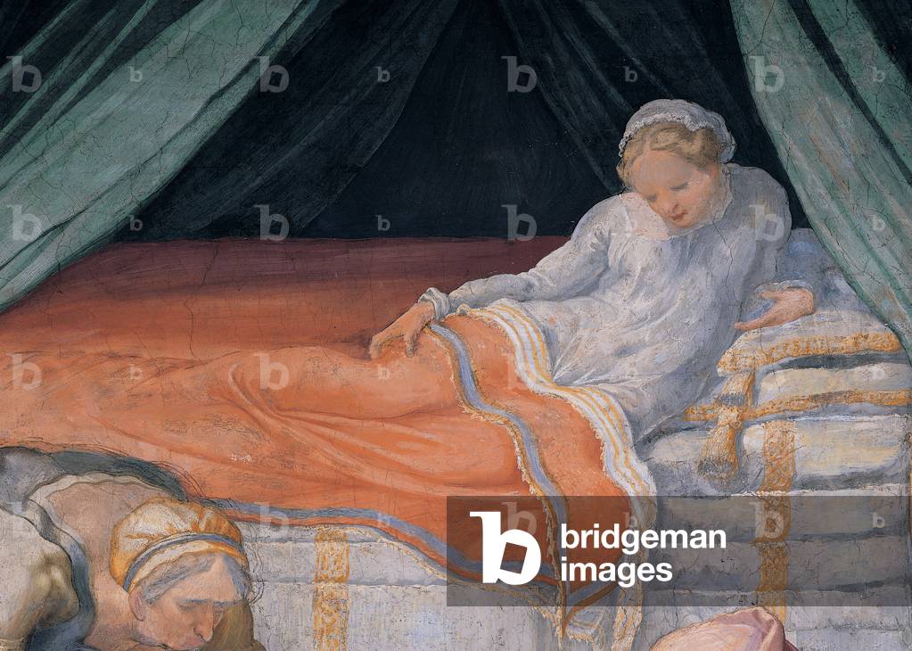 Birth of Achilles, (fresco)