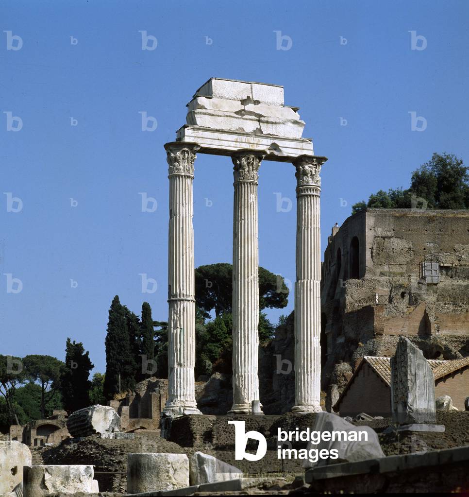 Temple of Castor and Pollux (Tempio dei Dioscuri), 1st Century a.D., carrara marble