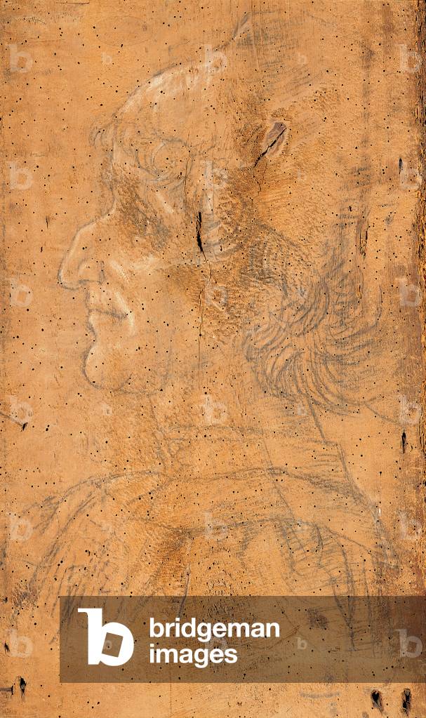 Verso of the Polyptych of Monterubbiano, (tempera on panel)