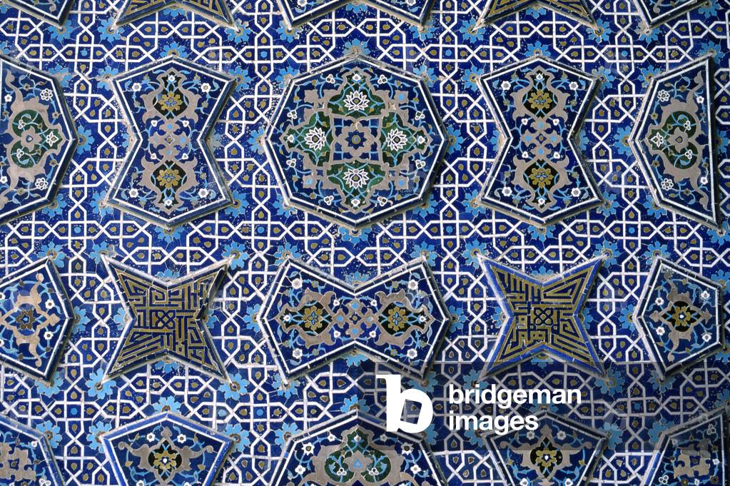 Southern Ivan's Decoration in the Friday Mosque (Masijd-i jami), 1475, 15th century, Isfahan, Iran (mixed technique)