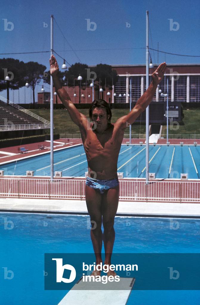 Giorgio Cagnotto is training