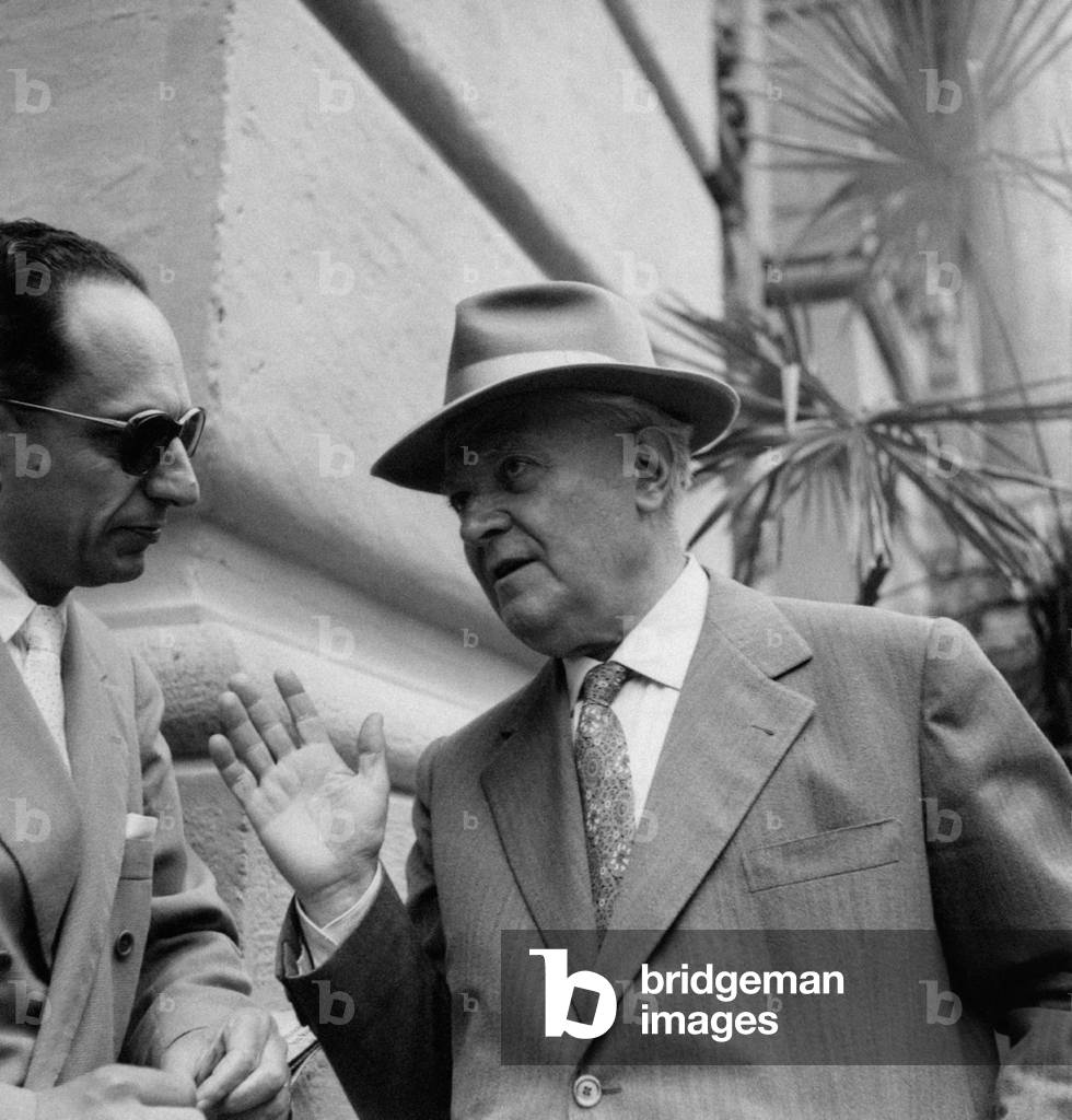 Corrado Govoni with Giovanni Baldi