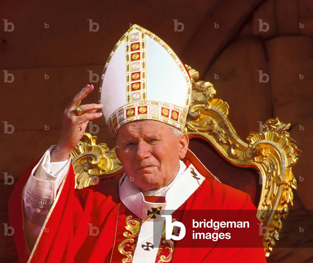 Pope John Paul II, Siena, Italy