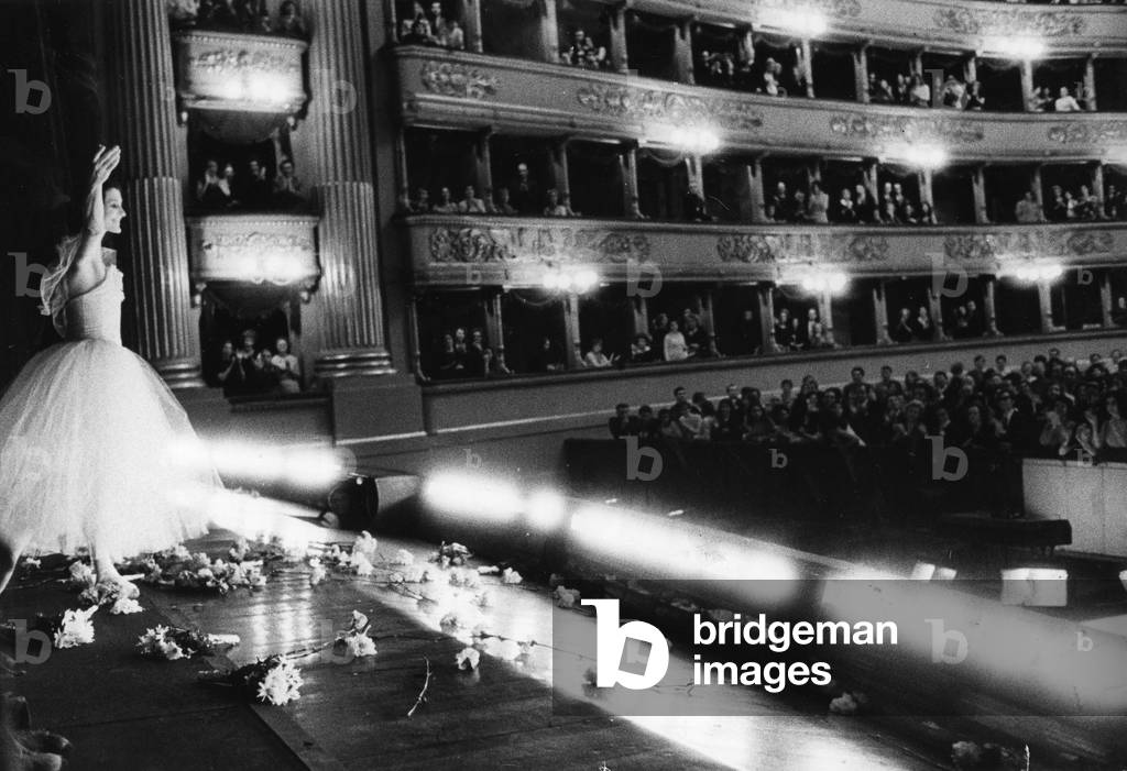 Carla Fracci on La Scala's stage