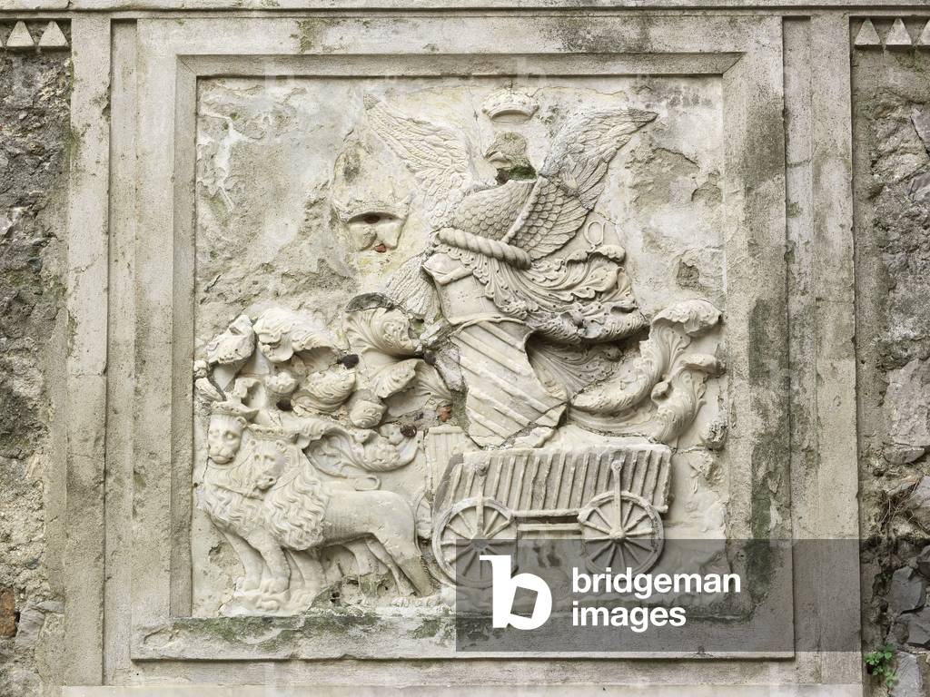 Cart Coat of Arms (bas-relief)
