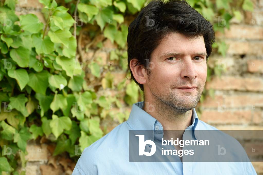 British writer Nicholas Jubber at the XX edition of the International Literature Festival in Rome entitled 'Reading the world', in the new setting of the Palatine Stadium, Rome (Italy), July 22nd, 2021