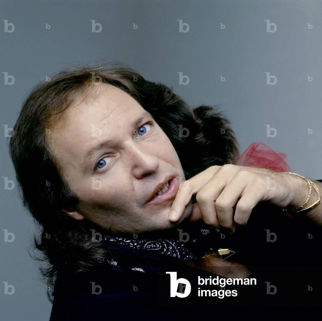 Vasco Rossi posing, Italy