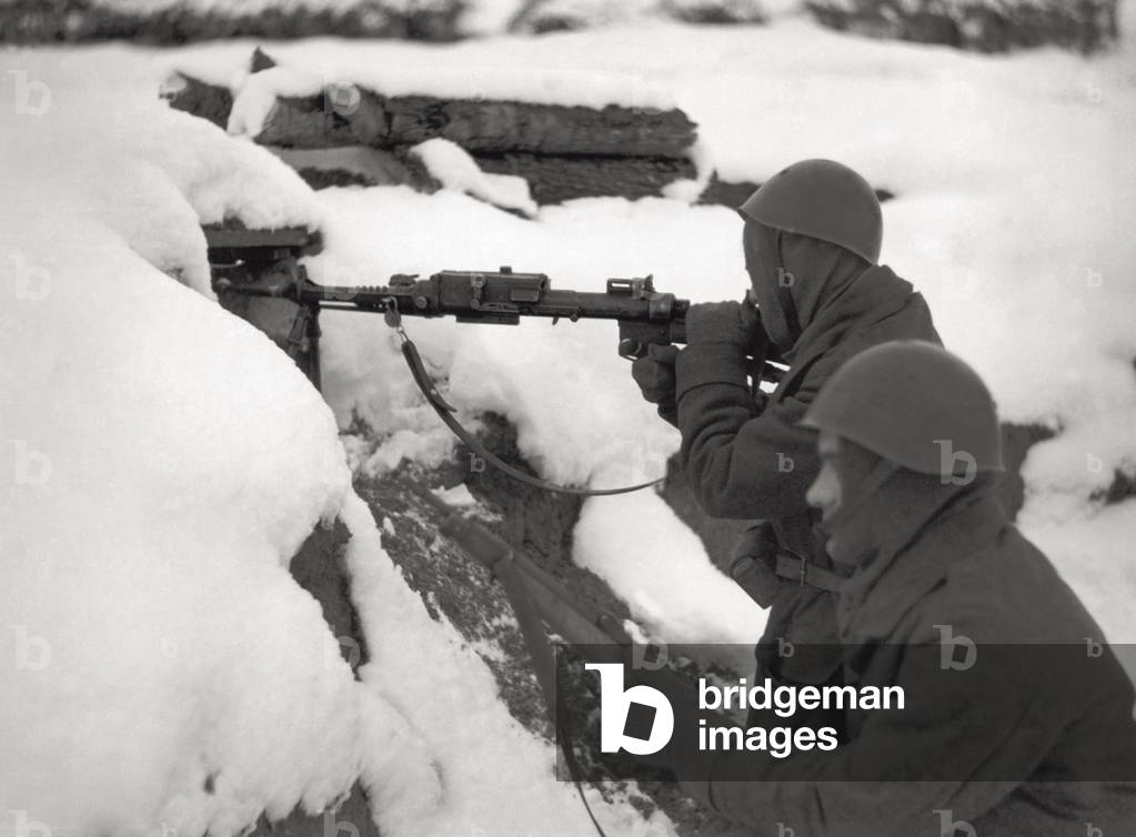 Italian soldiers in Croatia