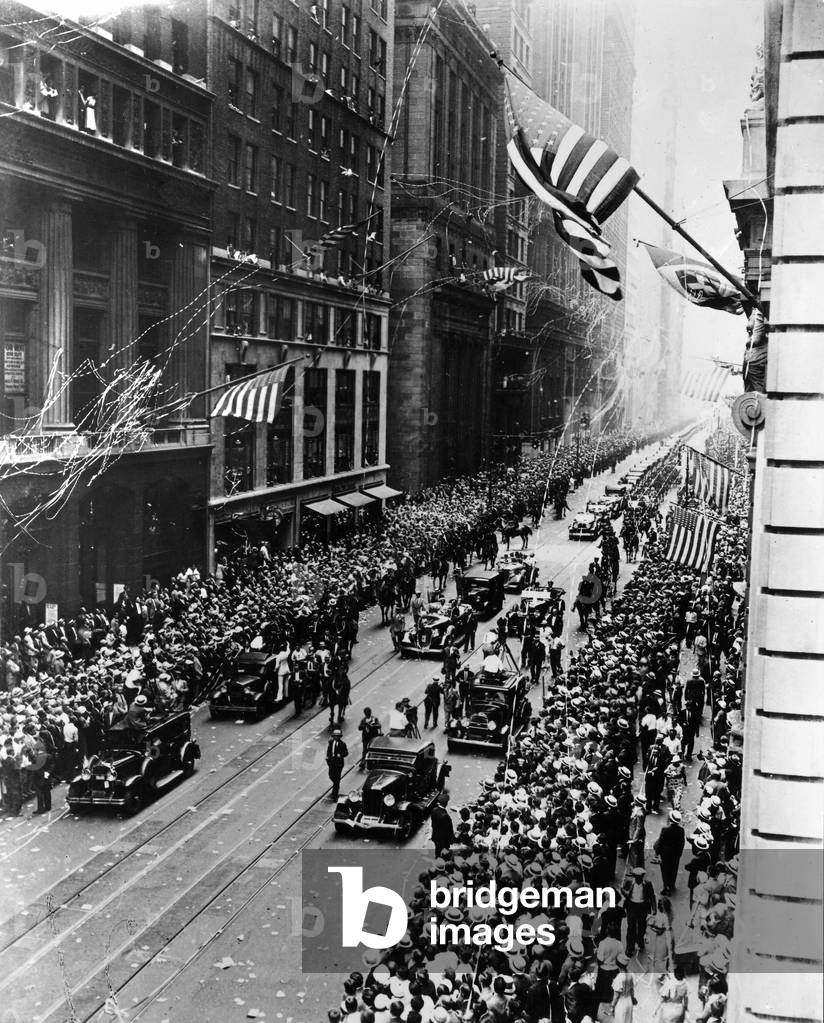 Parade in honour of Italo Balbo