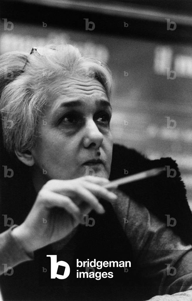 Close-up of Rossana Rossanda