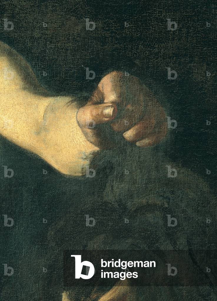 David with the Head of Goliath, 1609 - 1610 (oil on canvas)