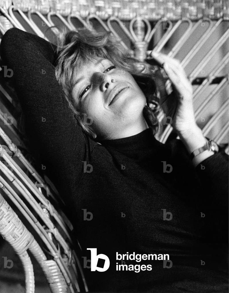 Monica Vitti smiling, Italy