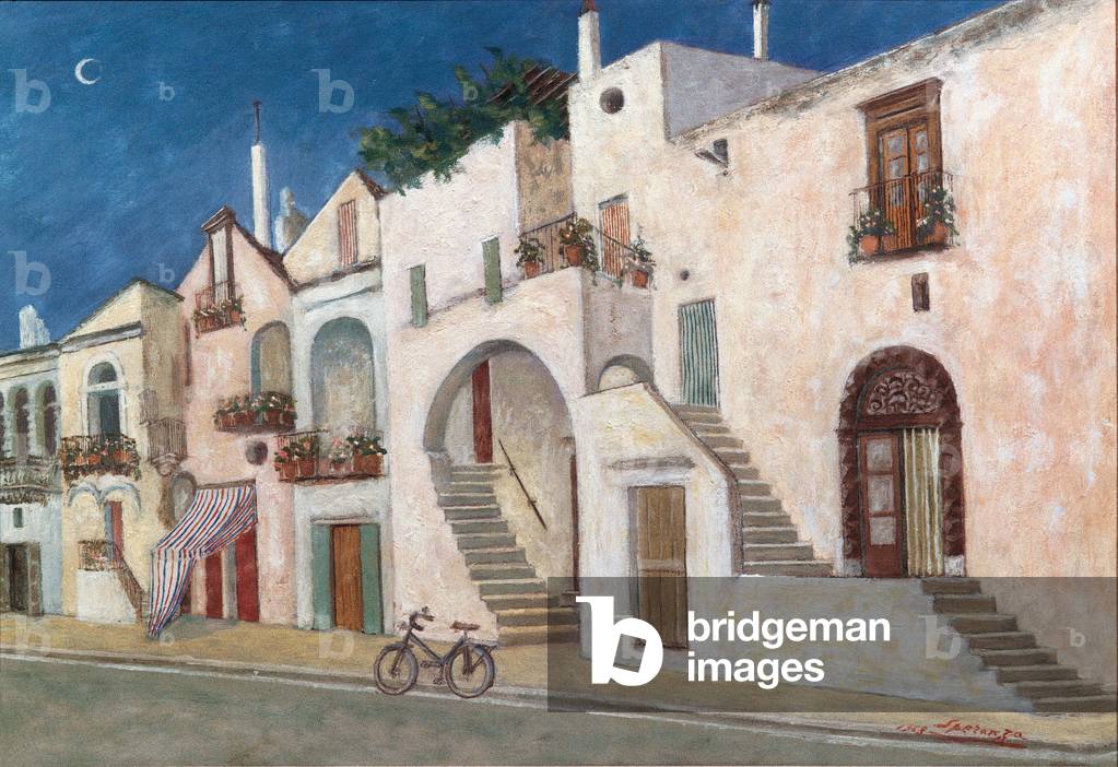 Apulia Landscape, 1968 (oil on canvas)