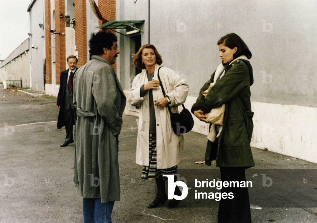 Senta Berger with Gianni Garko, Memè Perlini and Cristina Marsillach, Italy