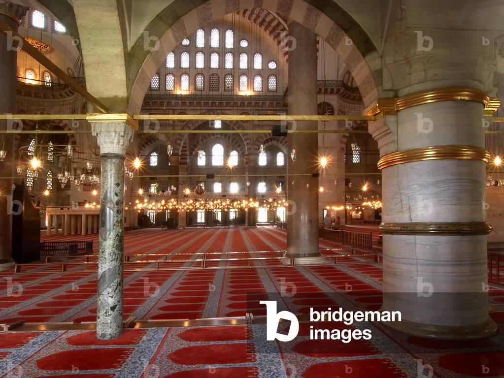 Suleymaniye Mosque (Süleymaniye Camii), by Mimar Sinan, 1550-1557, 16th Century