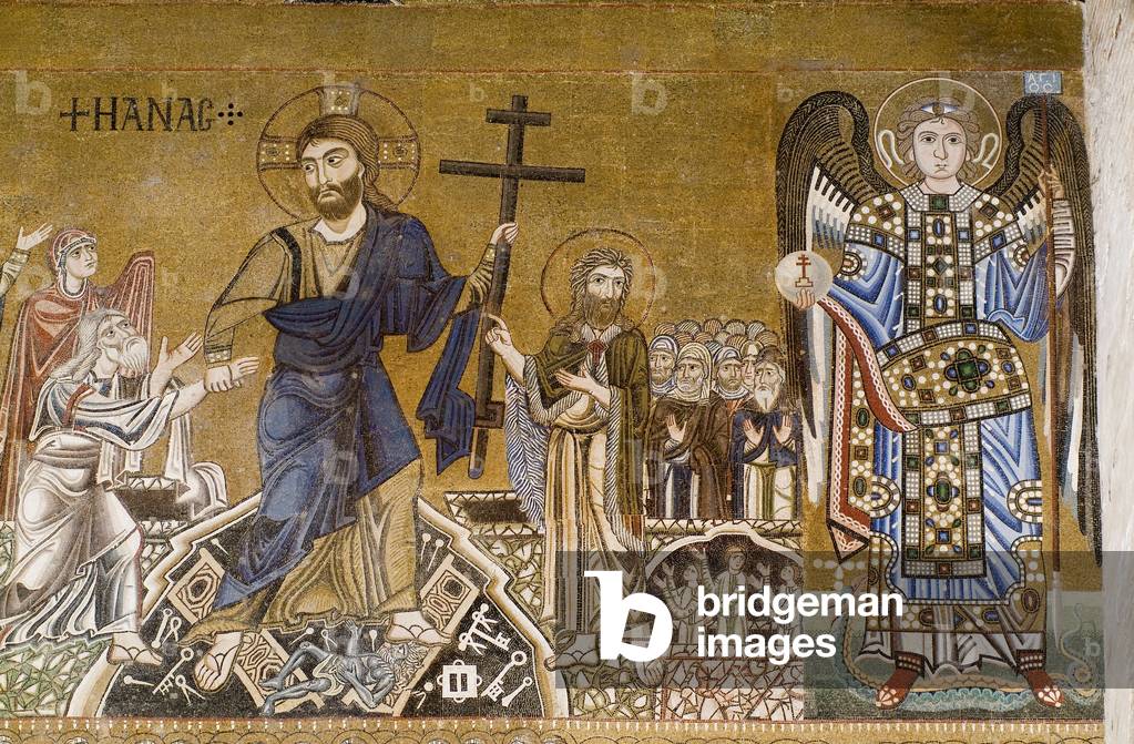 Mosaic decoration of the counter-façade - Last Judgment (mosaic)