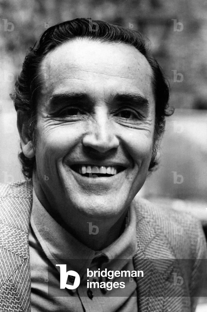 Portrait of Vittorio Gassman, Milan, Italy, 1971
