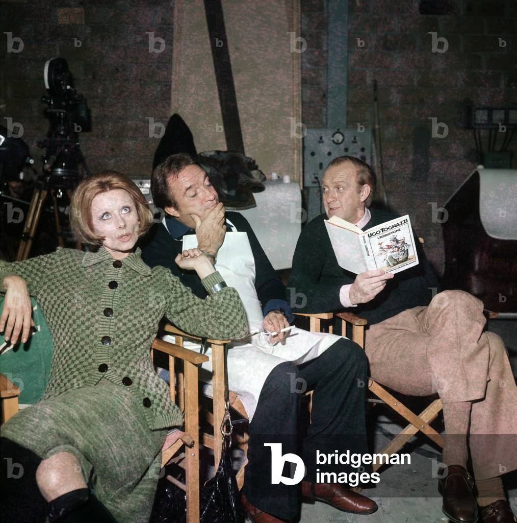 Ugo Tognazzi, Sandra Mondaini and Raimondo Vianello, Italy