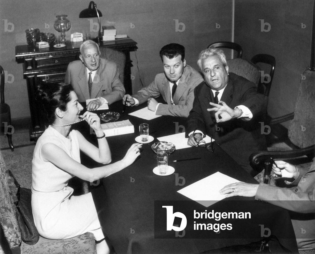 The mayor of Alba with his staff, Alba, Italy