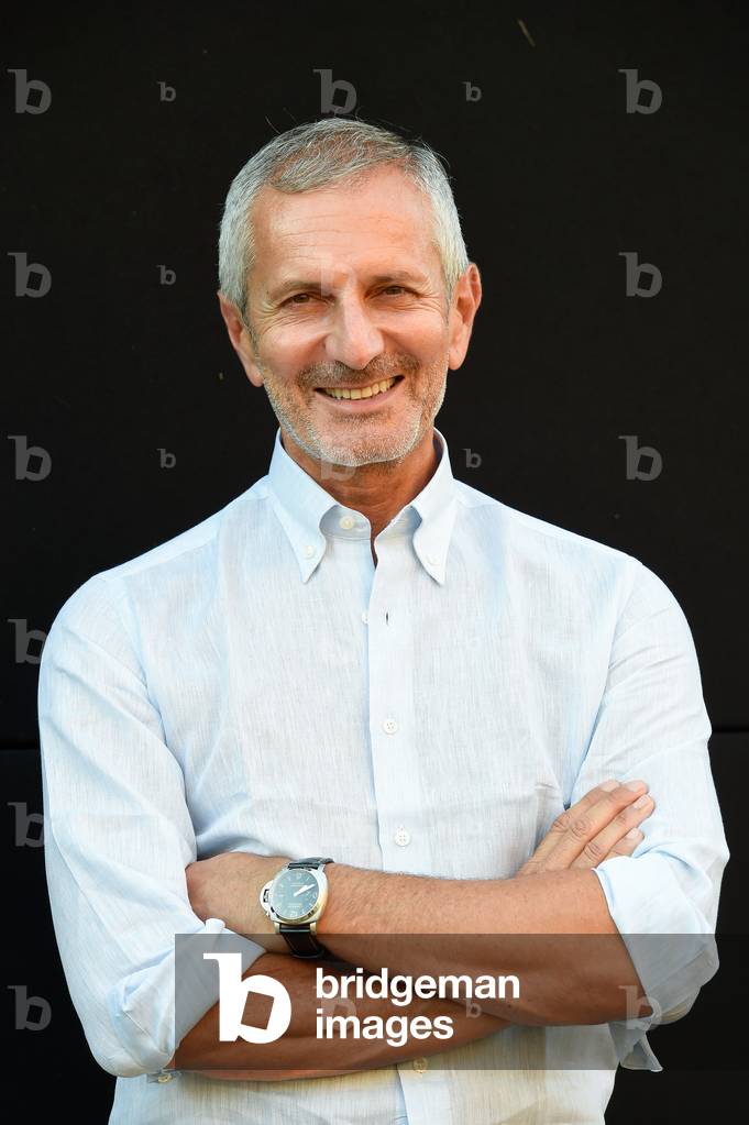 Italian writer Gianrico Carofiglio at the XX edition of the International Literature Festival in Rome entitled 'Reading the world', in the new setting of the Palatine Stadium, Rome (Italy), July 22nd, 2021