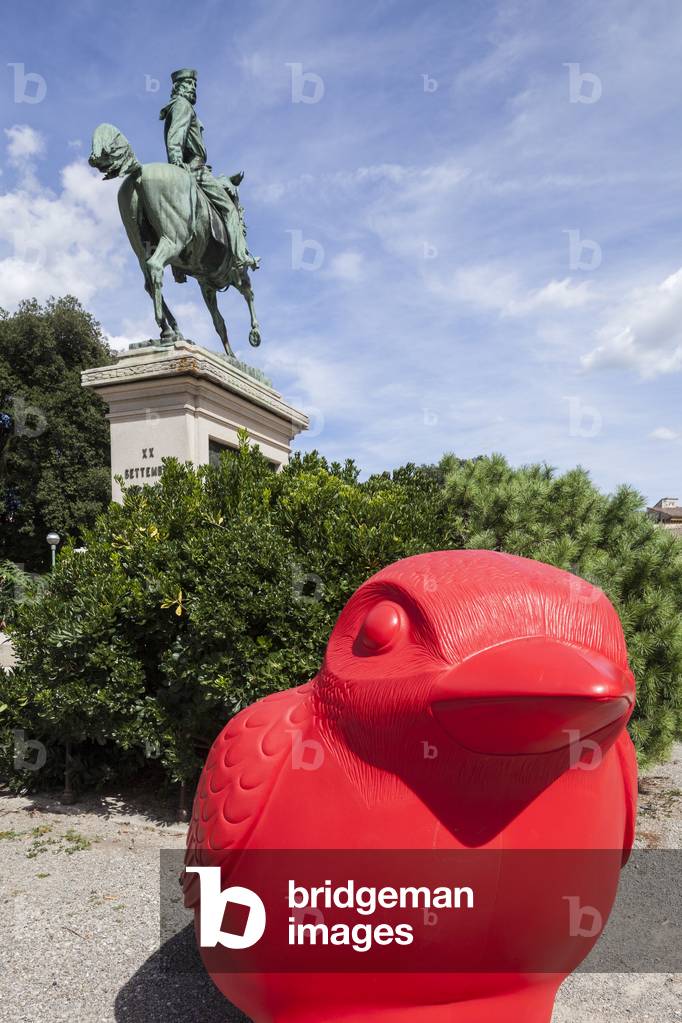 ReGeneration Siena (Rigeneramento Siena), by Cracking Art Group, Lizza Gardens, Siena, Italy, 9th September 2015 (photo)