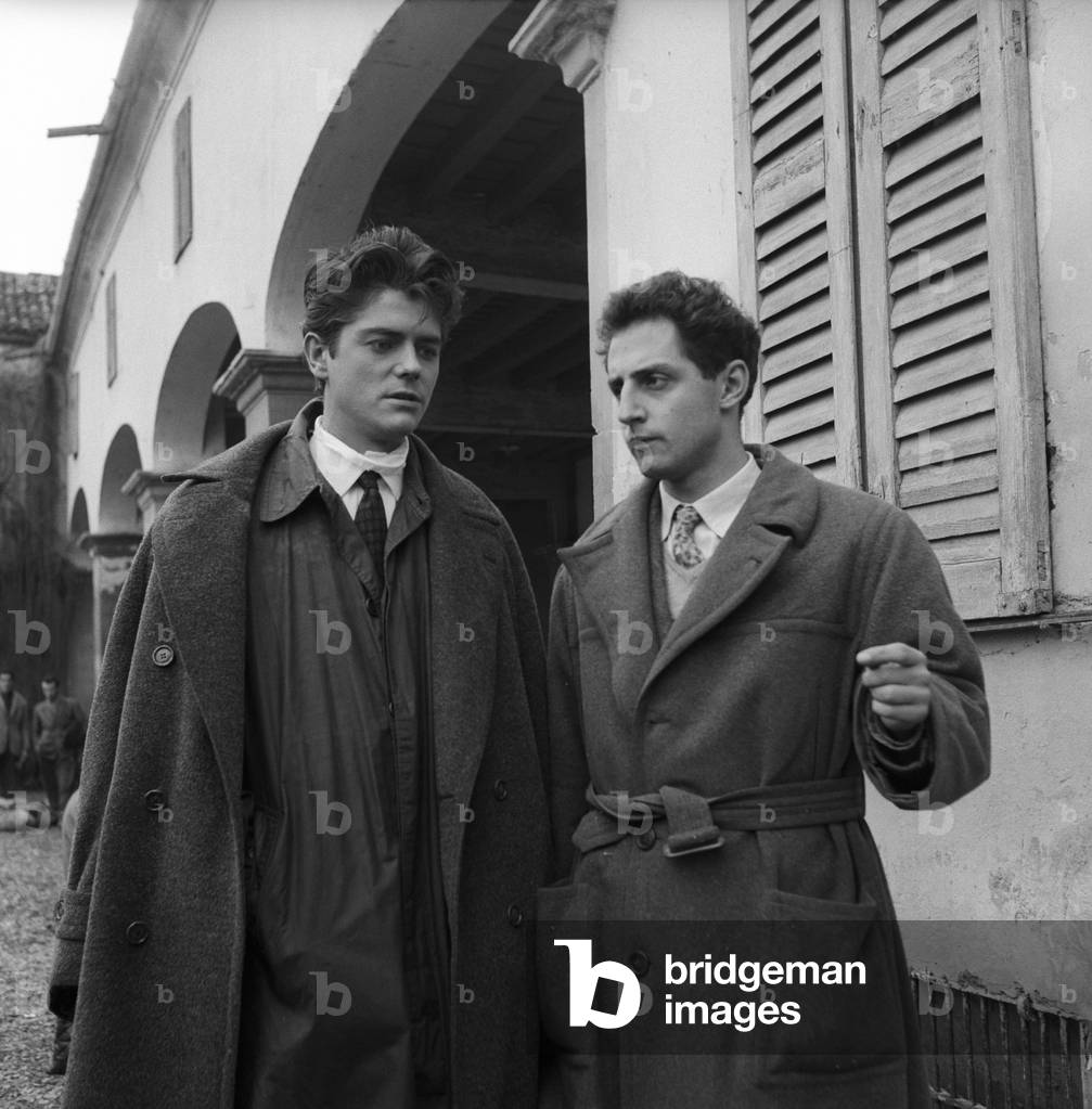 Image of JeanPierre Mocky and Citto Maselli, 1955 (b/w photo)