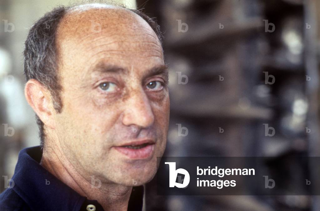 Close-up of Arnaldo Pomodoro