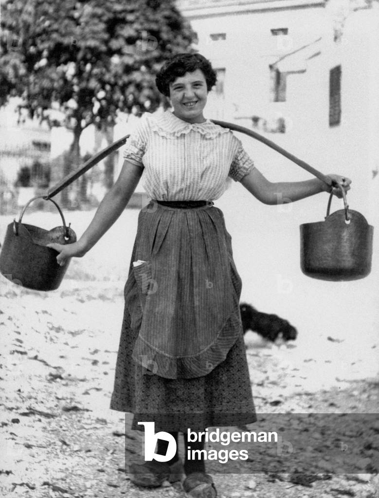 A farmer of Carnia, Moggio Udinese, Italy