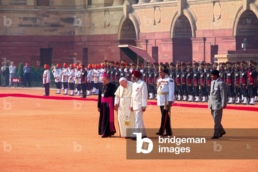 Pope John Paul II in New Delhi, New Delhi, India