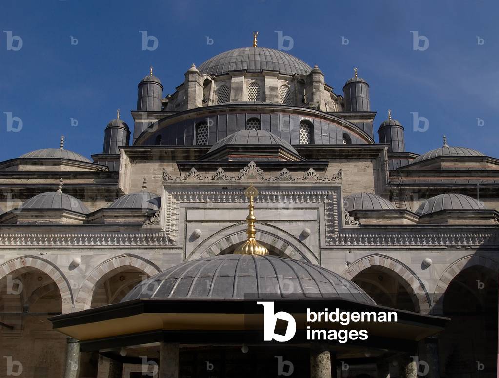 Bayezid II Mosque (Beyaz?t Camii), 1501-1505, 16th Century, marble and granite building