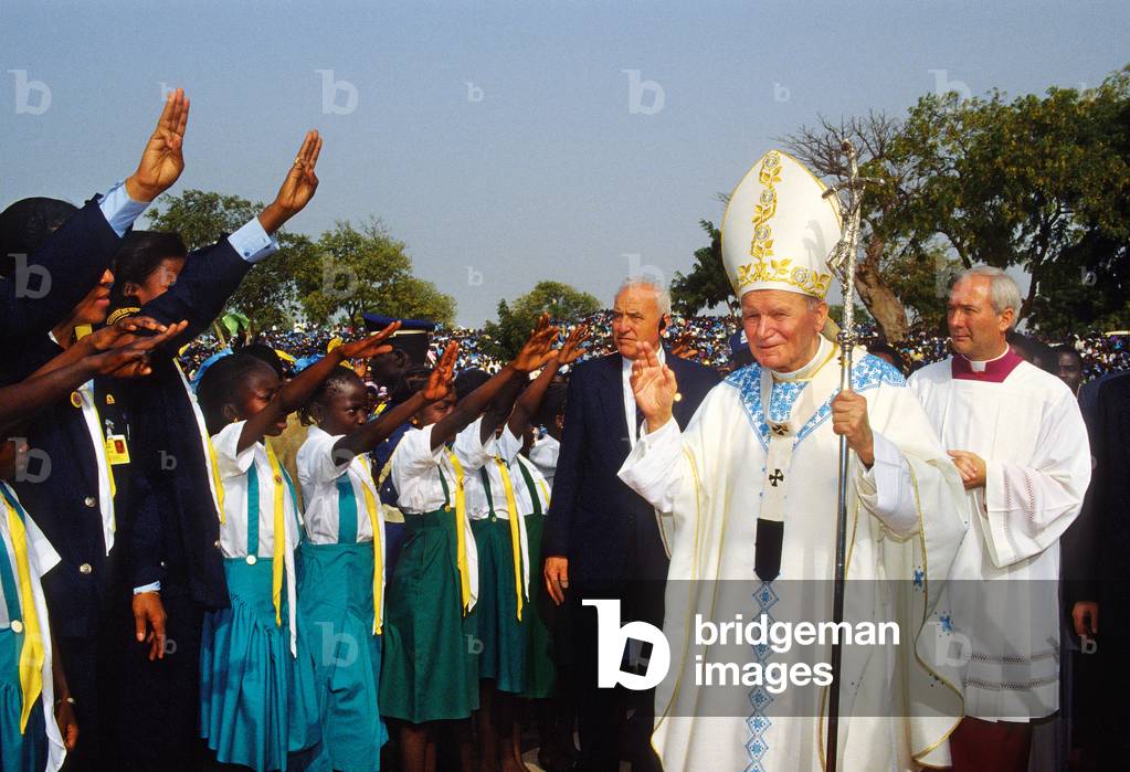 Pope John Paul II, Ponenguine, Senegal