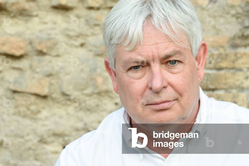 British writer Jonathan Coe at the XX edition of the International Literature Festival in Rome entitled 'Reading the world', in the new setting of the Palatine Stadium, Rome (Italy), July 23rd, 2021