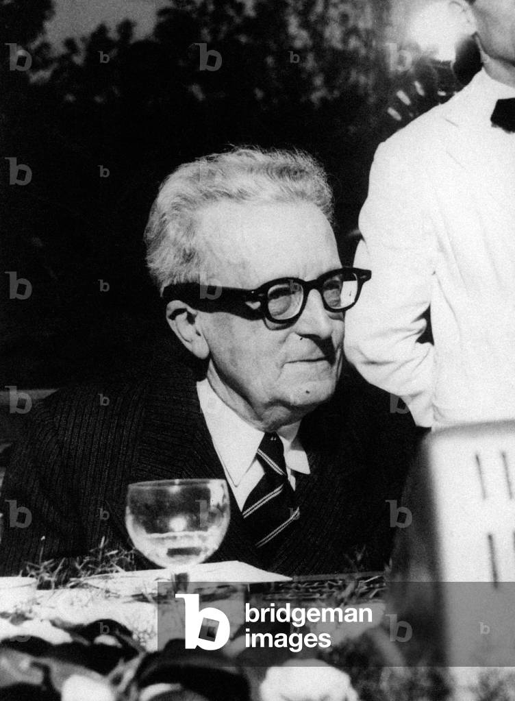 Portrait of an old Virgilio Brocchi