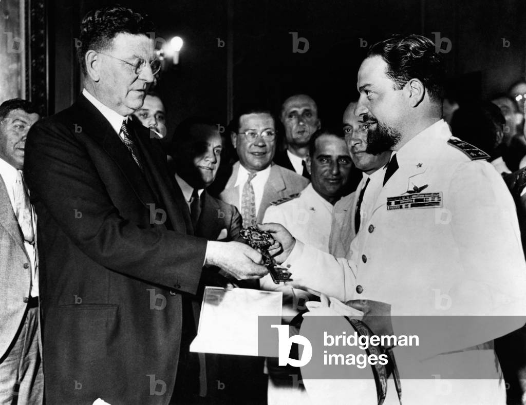 Edward Joseph Kelly with Italo Balbo