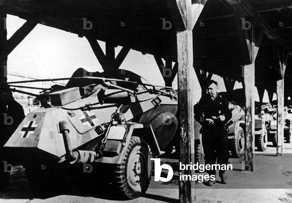 German armoured vehicles for a new offensive