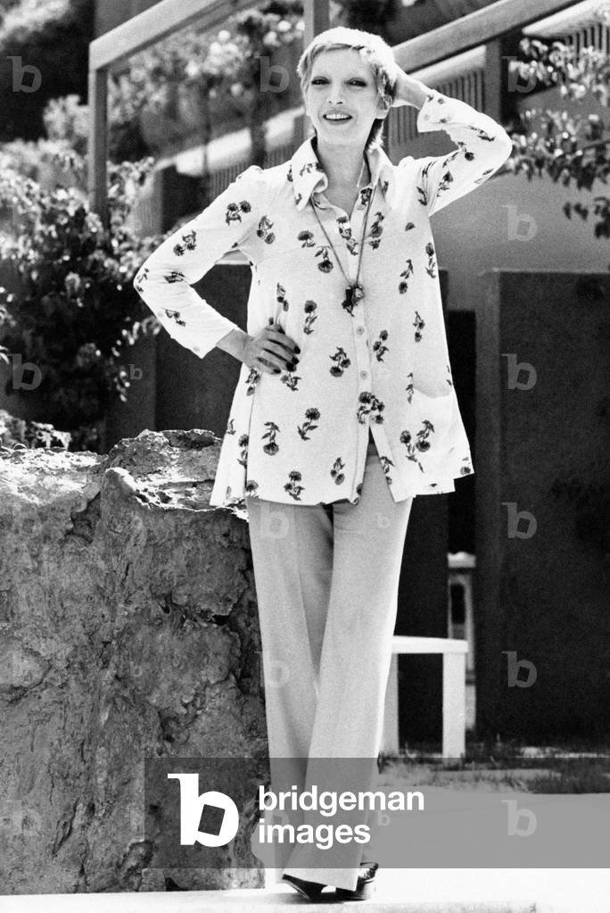 Mariangela Melato smiling