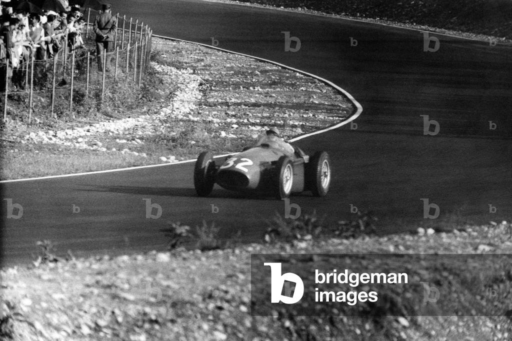 Peter Collins at the 26th Italian Grand Prix, Monza, Italy