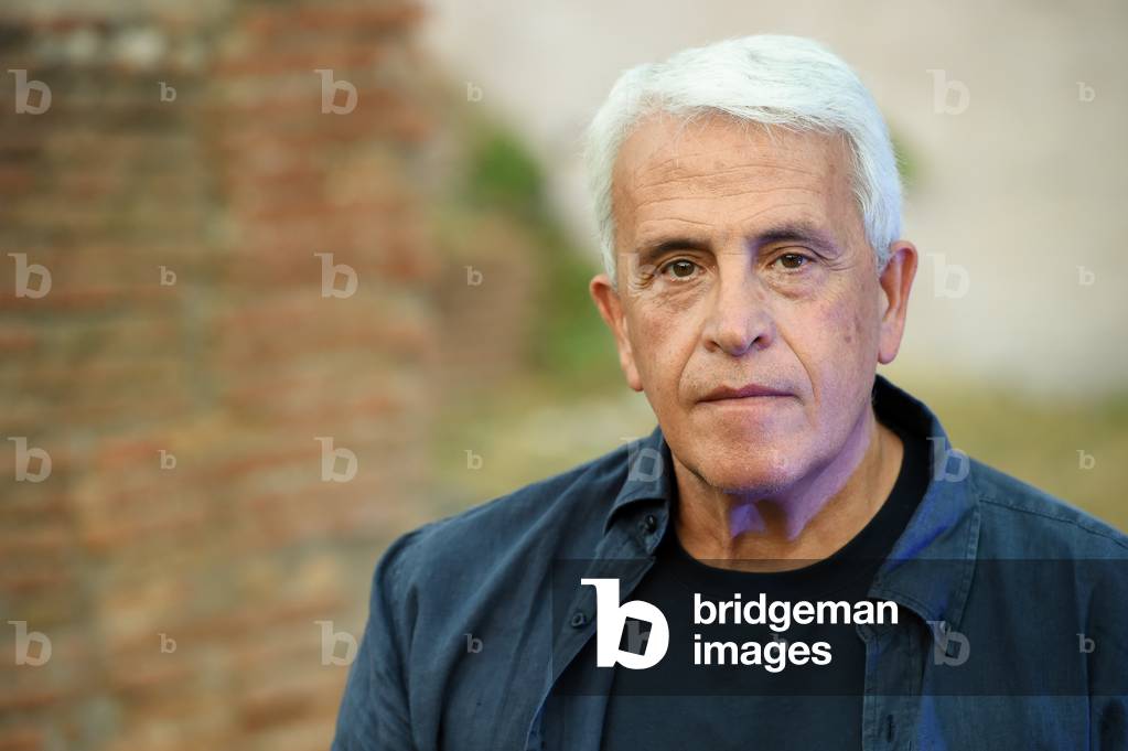 Italian writer Roberto Alajamo at the XX edition of the International Literature Festival in Rome entitled 'Reading the world', in the new setting of the Palatine Stadium, Rome (Italy), July 22nd, 2021