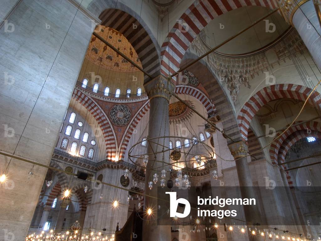 Süleymaniye Mosque (Süleymaniye Camii), by Mimar Sinan, 1550-1557, 16th Century